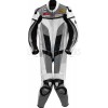 RTX Grey Spartan Sports Biker One Piece Leather Suit RTX Grey Spartan Sports Biker One Piece Leather Suit